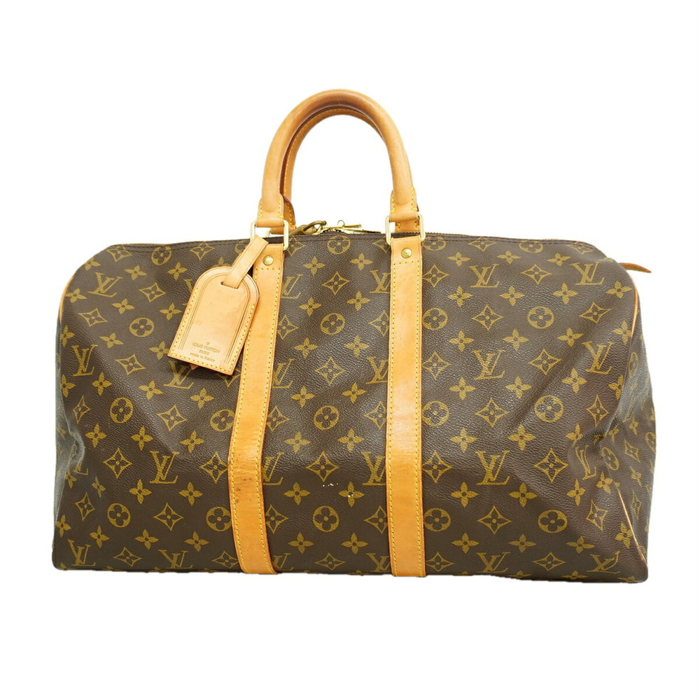 Louis Vuitton Bags - Boston Monogram Keepall 45 M41428 Brown Men's & Women's